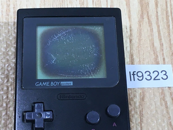 LF9323 With Defects - GameBoy Pocket Black Game Boy Console Japan