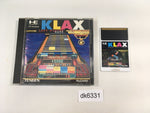 DK6331 Klax BOXED PC Engine Japan