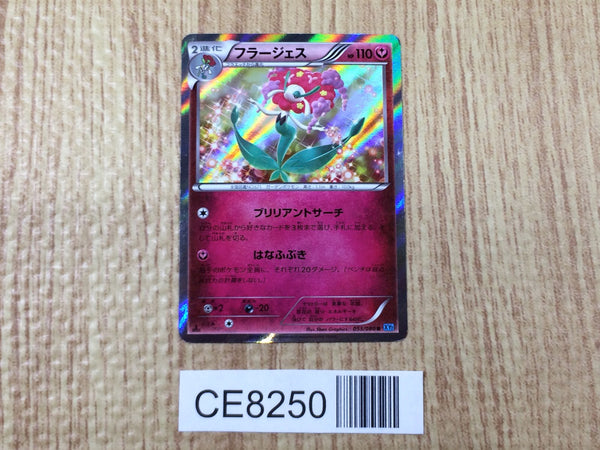 CE8250 Florges R XY2 053/080 Pokemon Card TCG Japan