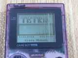 LG1134 With Defects - GameBoy Pocket Clear Purple Console Japan