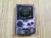 KH5925 With Defects - GameBoy Pocket Clear Purple Console Japan