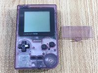 LG1134 With Defects - GameBoy Pocket Clear Purple Console Japan