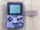 LG1134 With Defects - GameBoy Pocket Clear Purple Console Japan