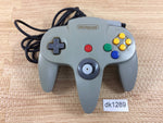 dk1289 Plz Read Item Condi Nintendo 64 Controller Gray N64 Japan
