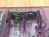 LG1134 With Defects - GameBoy Pocket Clear Purple Console Japan