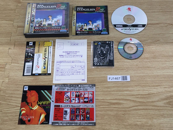 FJ1467 Neon Genesis Evangelion 2nd Impression Sega Saturn Japan