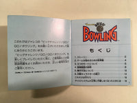 DK3517 Big Challenge! Go! Go! Bowling BOXED Famicom Disk Japan