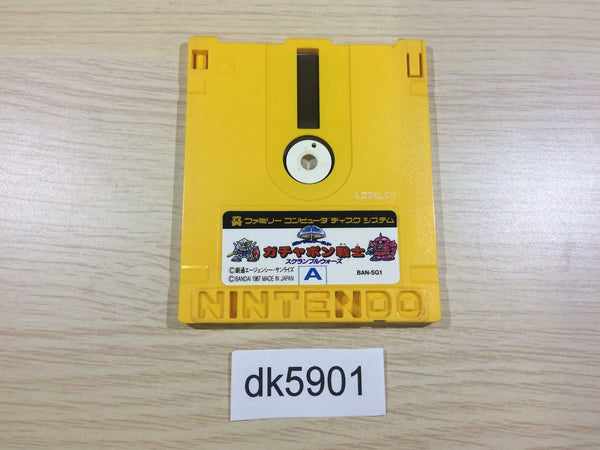 dk5901 SD Gundam World Gachapon Scramble Wars Rewrite Ver. Famicom Disk Japan