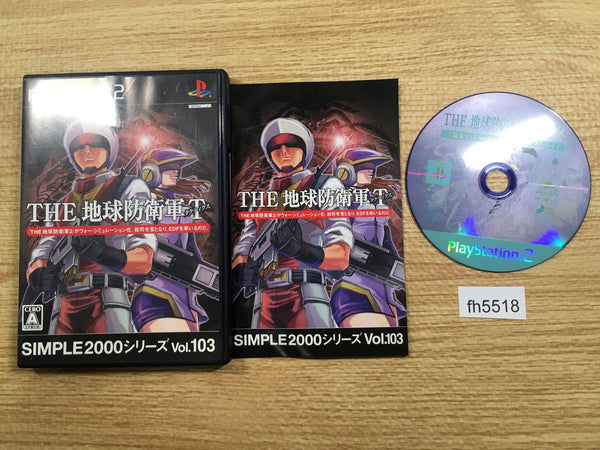 FH5518 Global Defence Force Tactics PS2 Japan
