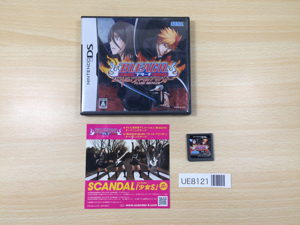 UE8121 BLEACH 4th Flame Bringer BOXED Nintendo DS Japan