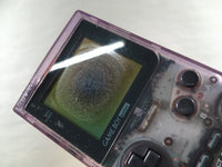 KH6291 With Defects - GameBoy Pocket Clear Purple Console Japan