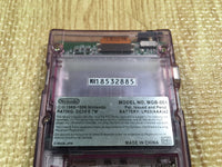 KH5925 With Defects - GameBoy Pocket Clear Purple Console Japan
