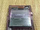 KH5925 With Defects - GameBoy Pocket Clear Purple Console Japan