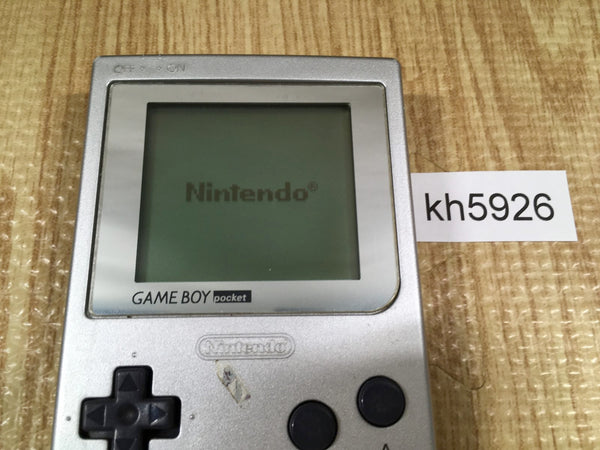 KH5926 With Defects - GameBoy Pocket Silver Game Boy Console Japan