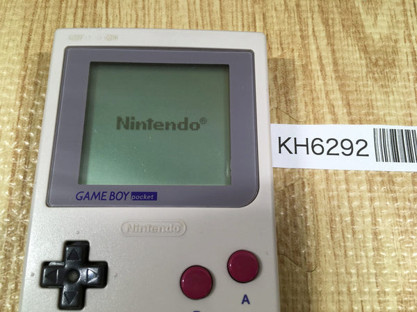 KH6292 Tested Working - GameBoy Pocket Gray Grey Game Boy Console Japan