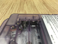 GD6586 Tested Working - GameBoy Pocket Clear Purple Game Boy Console Japan