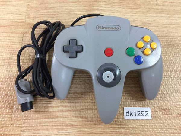 dk1292 Plz Read Item Condi Nintendo 64 Controller Gray N64 Japan