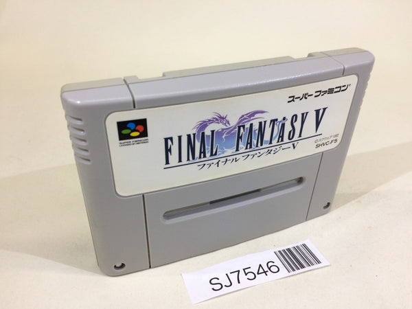 SJ7546 Final Fantasy 5 V SNES Super Famicom Japan