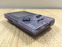 GD6586 Tested Working - GameBoy Pocket Clear Purple Game Boy Console Japan