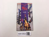 ManualOnly Zan 3 Spirits SNES Super Famicom Japan - HA1053