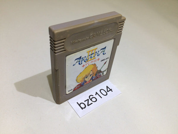 BZ6104 Aretha III 3 GameBoy Game Boy Japan