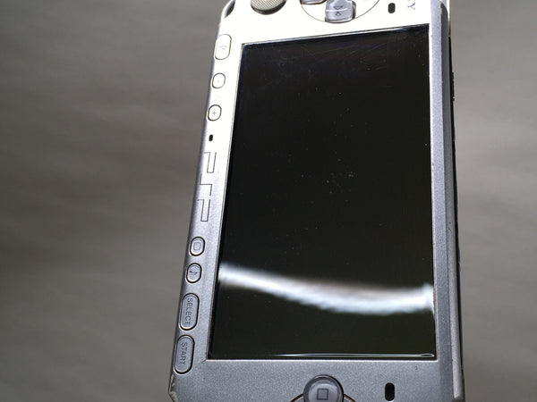 GD7173 Plz Read Item Condi PSP-3000 MYSTIC Silver SONY PSP