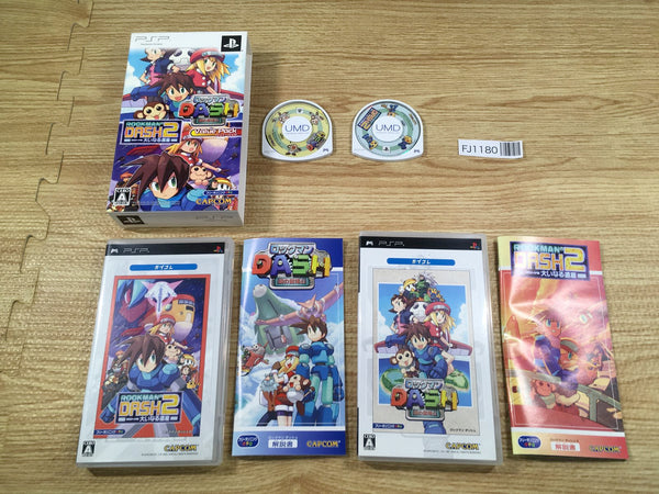 FJ1180 Rockman Megaman Dash Value Pack PSP Japan