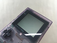 GD6586 Tested Working - GameBoy Pocket Clear Purple Game Boy Console Japan