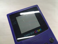 LG1930 Plz Read Item Condi GameBoy Color Purple Game Boy Console Japan
