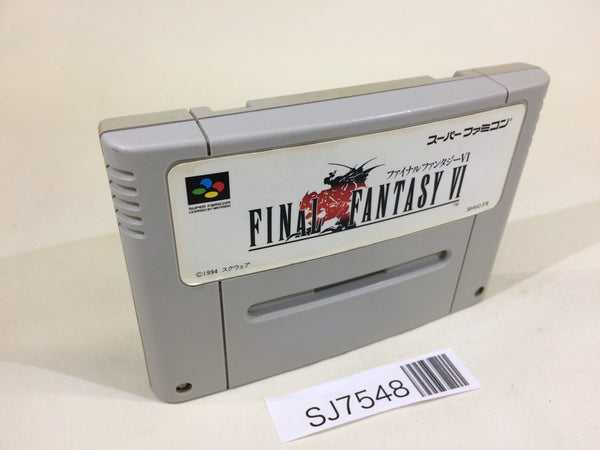 SJ7548 Final Fantasy VI 6 SNES Super Famicom Japan