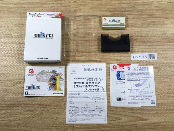 DK7315 Final Fantasy I BOXED Wonder Swan Bandai Japan