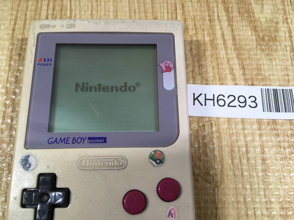 KH6293 Tested Working - GameBoy Pocket Gray Grey Game Boy Console Japan