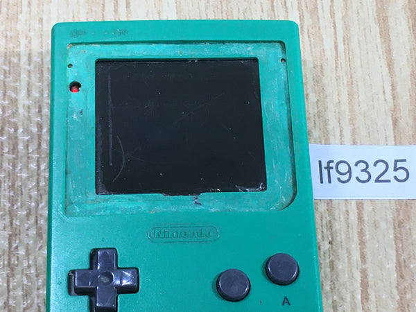 LF9325 With Defects - GameBoy Pocket Green Game Boy Console Japan