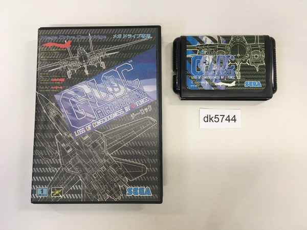 DK5744 G-LOC Air Battle BOXED Mega Drive Genesis Japan