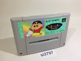 Crayon Shinchan Arashi wo Yobu Enji SNES Super Famicom Japan - SI3797