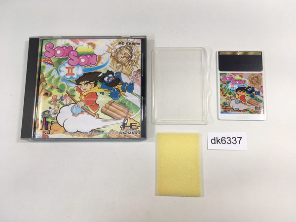 DK6337 Son Son 2 BOXED PC Engine Japan