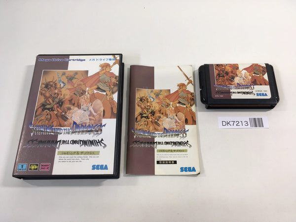 DK7213 Shining And The Darkness BOXED Mega Drive Genesis Japan