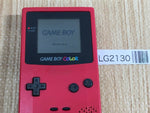 LG2130 Plz Read Item Condi GameBoy Color Red Game Boy Console Japan