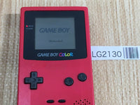 LG2130 Plz Read Item Condi GameBoy Color Red Game Boy Console Japan