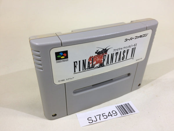 SJ7549 Final Fantasy VI 6 SNES Super Famicom Japan