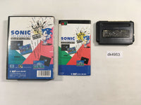 DK4953 Sonic The Hedgehog BOXED Mega Drive Genesis Japan