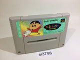 Crayon Shinchan Arashi wo Yobu Enji SNES Super Famicom Japan - SI3798