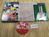 FH6338 Naruto Clash of Ninja 2 BOXED GameCube Japan