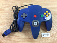 dk1295 Plz Read Item Condi Nintendo 64 Controller Blue N64 Japan