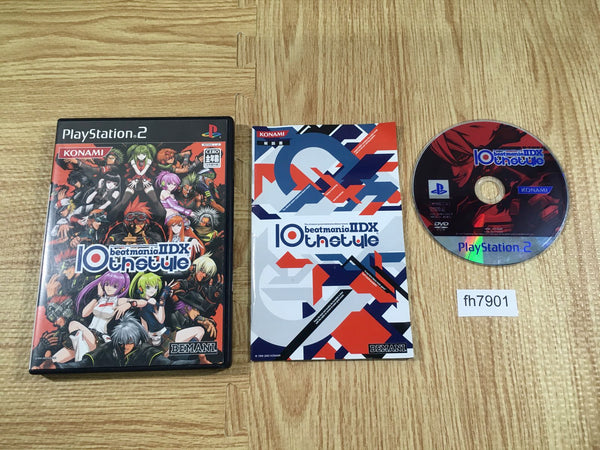 FH7901 beatmania II 2 DX 10th style PS2 Japan
