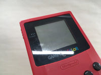 LG2130 Plz Read Item Condi GameBoy Color Red Game Boy Console Japan