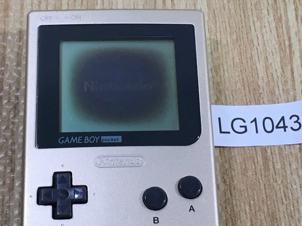 LG1043 With Defects - GameBoy Pocket Gold Game Boy Console Japan