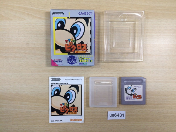 UE6431 Mario's Picross BOXED GameBoy Game Boy Japan