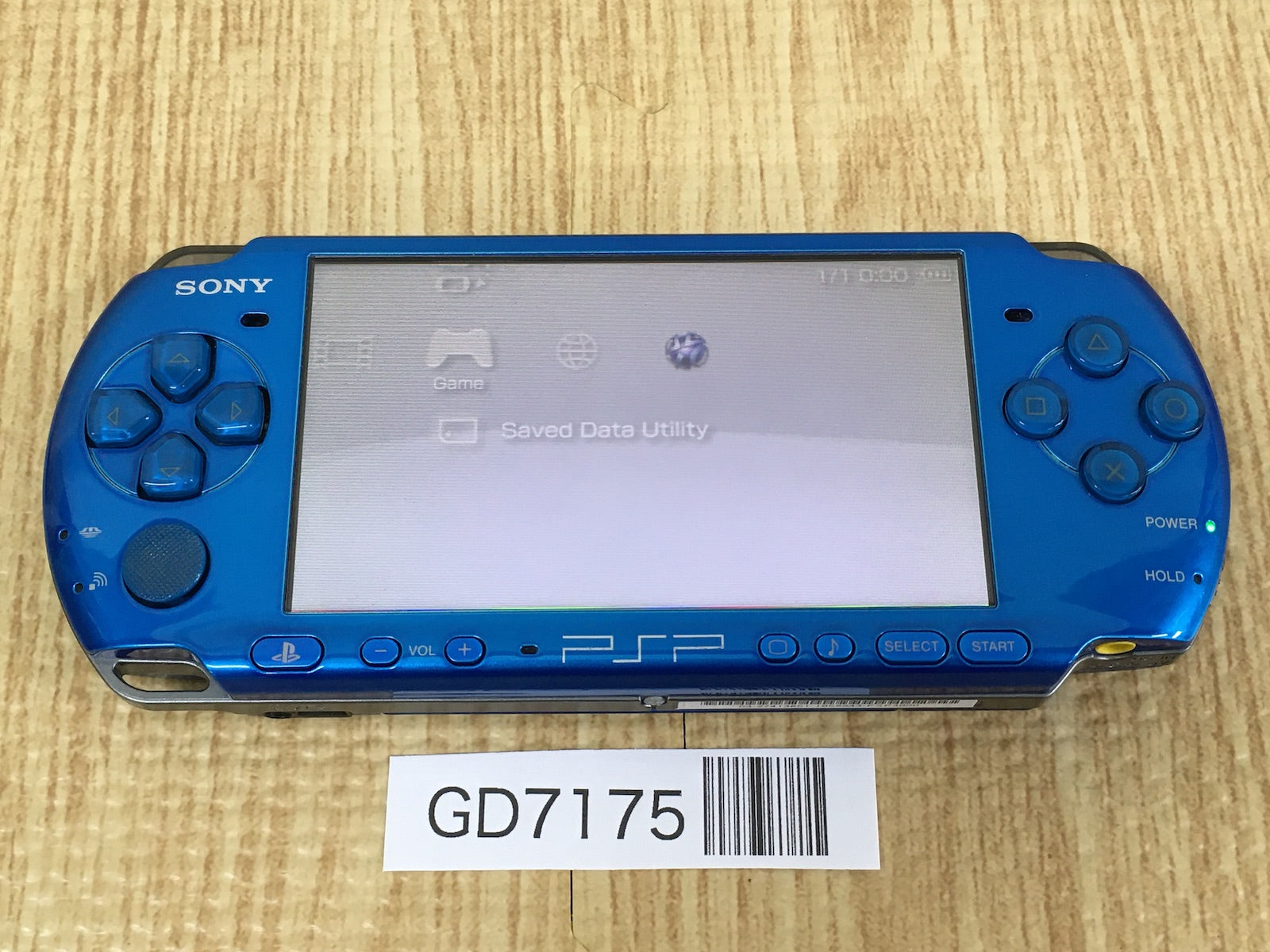 ※宮平※ PSP-3000 VB SONY PSP Playstation Portable Vibrant Blue PSP - 3000 VB