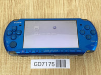 GD7175 No Battery PSP-3000 VIBRANT BLUE SONY PSP Console